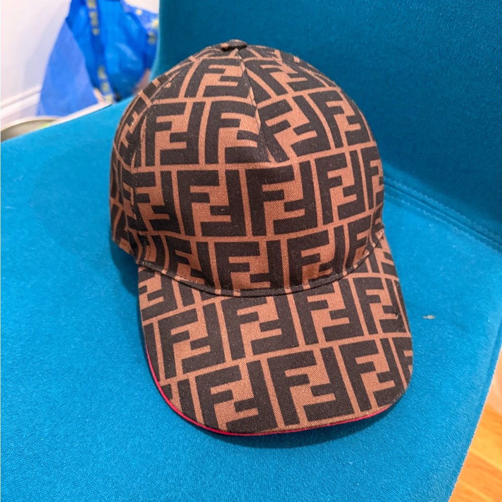 Fendi Baseball Fabric Hat